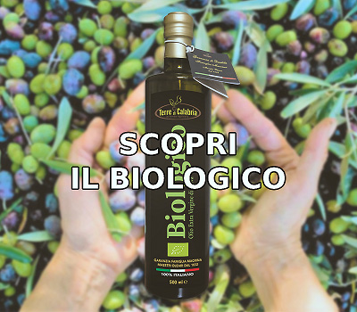 Olio extravergine d'oliva terre di calabria